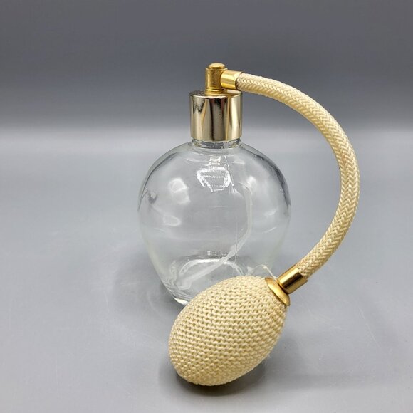 Vintage Glass Perfume Atomizer Bottle With Bulb Spray - Picture 6 of 9